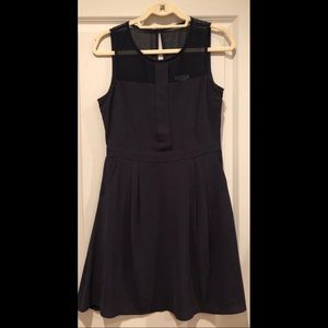Navy Blue cocktail dress with pockets!